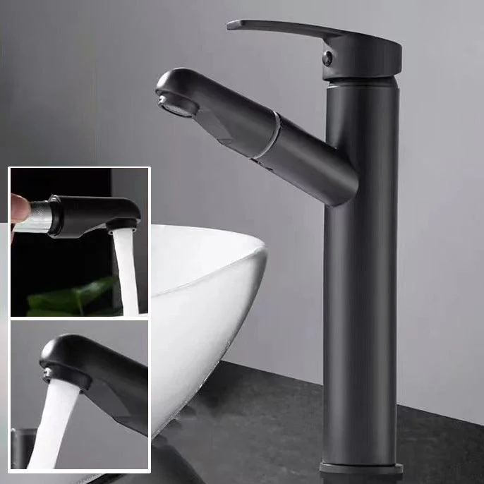 Lever Handle Tap Contemporary Pull-out Tap for Bathroom -Bathlova