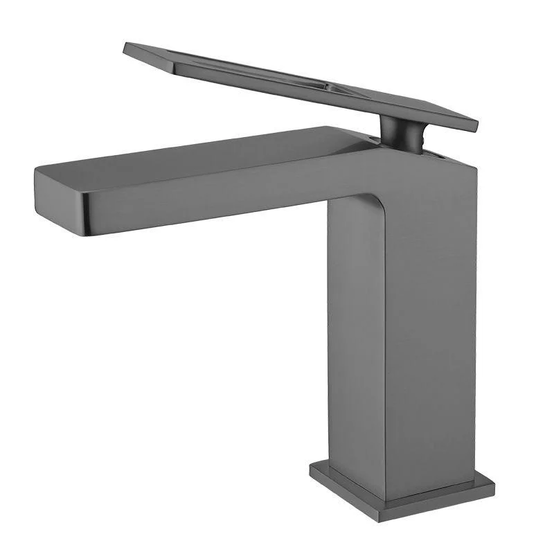 Lever Handle Tap Glam Style Vessel Sink Tap for Bathroom -Bathlova