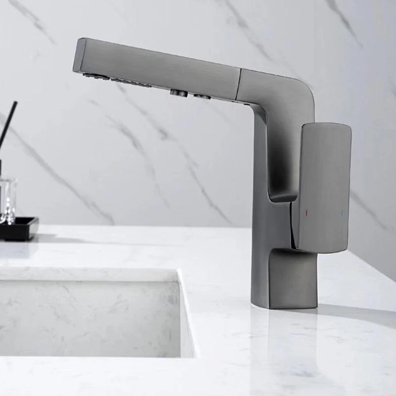 Lever Handles Basin Lavatory Tap Modern Vanity Sink Tap -Bathlova