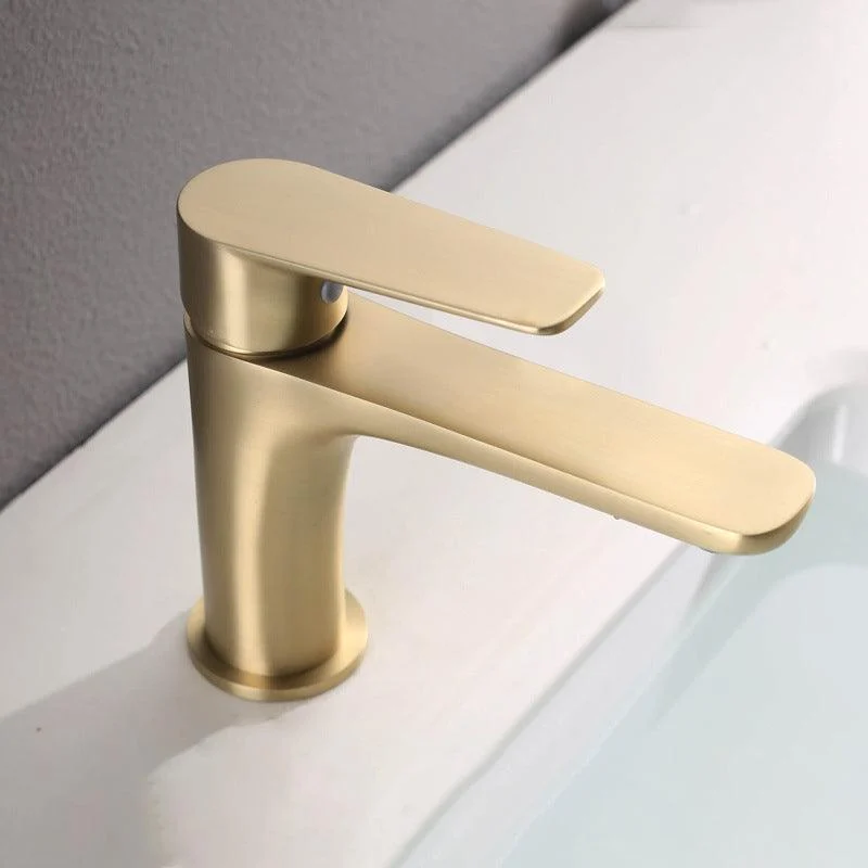 Light Luxury Vessel Sink Tap Lever Handle Single Hole Bathroom Tap -Bathlova