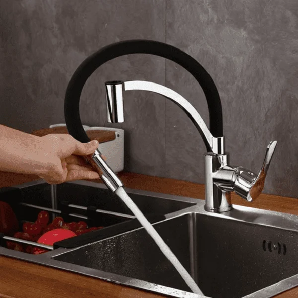 Lodge - Rotating Flexible Kitchen Tap -Bathlova