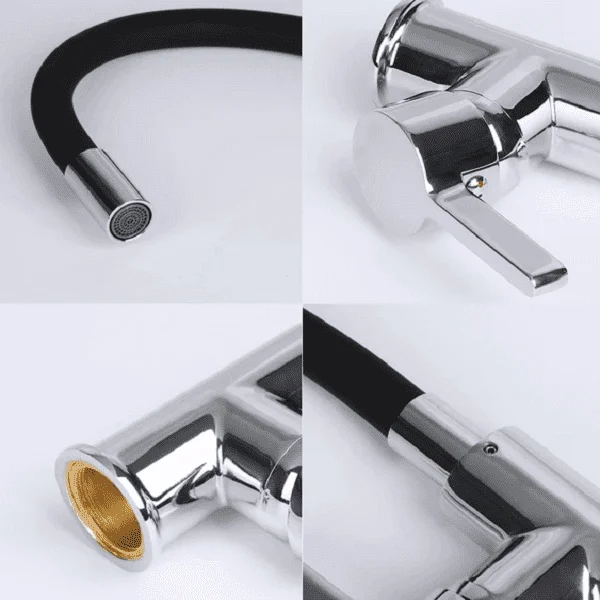 Lodge - Rotating Flexible Kitchen Tap -Bathlova