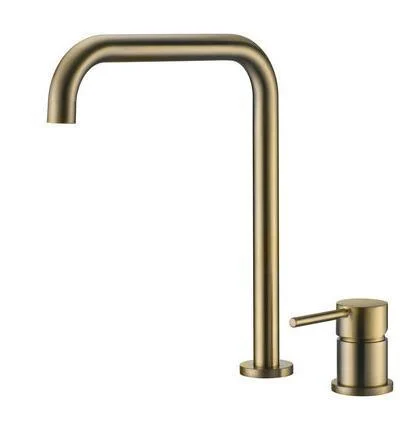 Long Pipe Deck Mount Bathroom Basin Tap -Bathlova