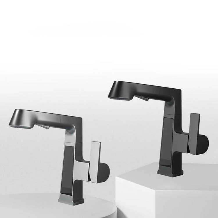 Low Arc Basin Lavatory Tap Vanity Lever Handles Sink Tap -Bathlova