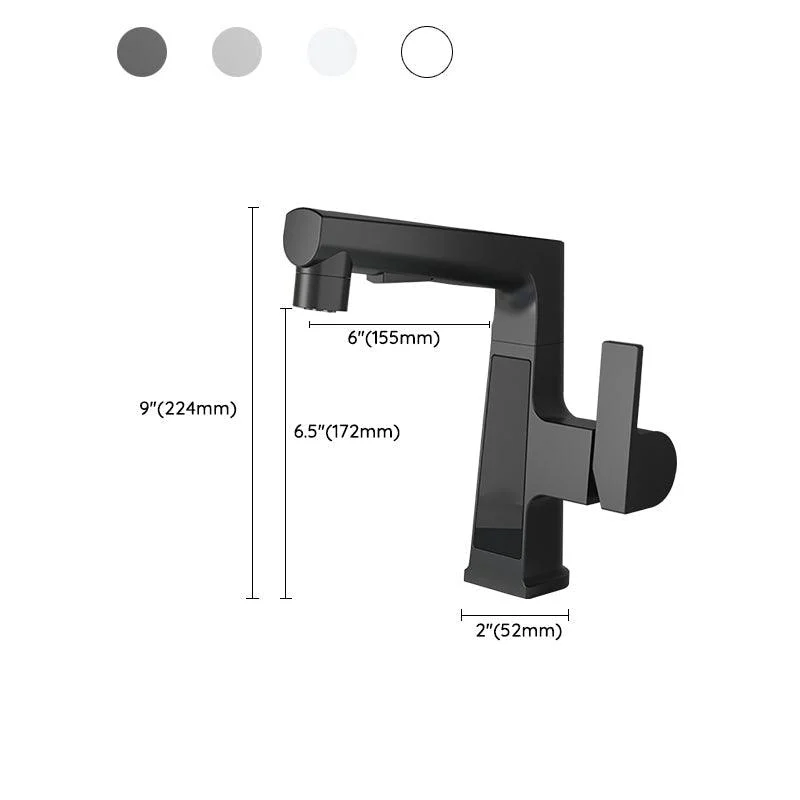 Low Arc Basin Lavatory Tap Vanity Lever Handles Sink Tap -Bathlova