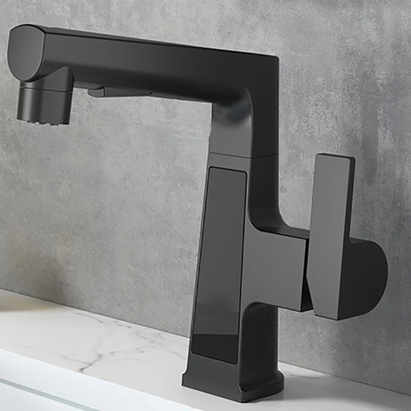 Low Arc Basin Lavatory Tap Vanity Lever Handles Sink Tap -Bathlova