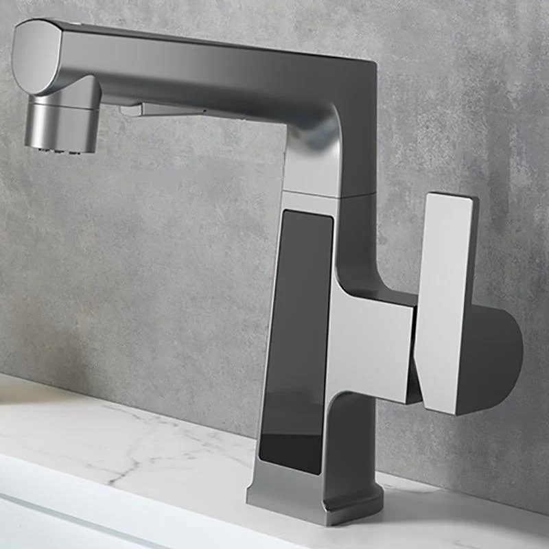 Low Arc Basin Lavatory Tap Vanity Lever Handles Sink Tap -Bathlova