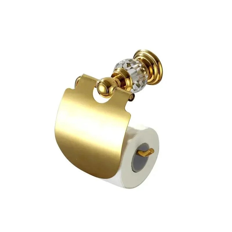 Luxury Brass Gold Bathroom Toilet-paper Holder -Bathlova