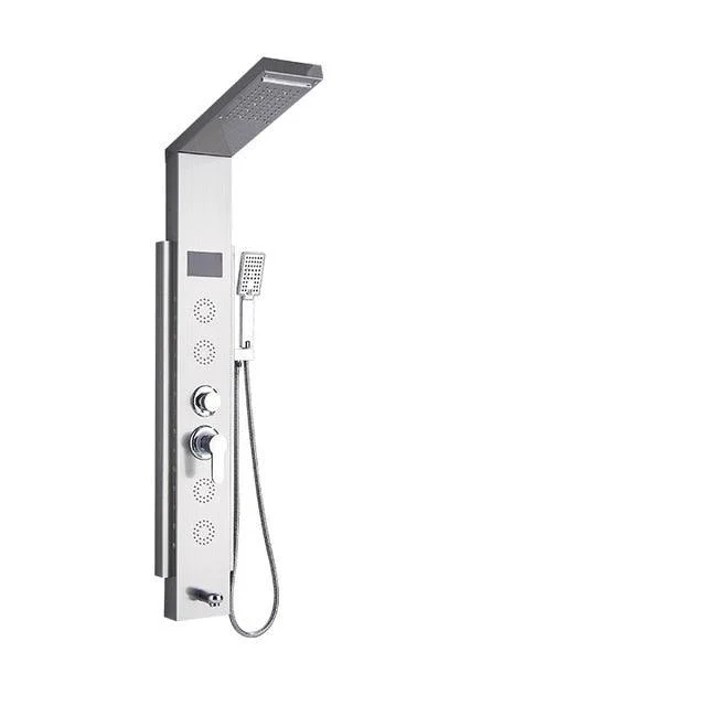 Luxury LED Shower Column Tap SPA Massage Jet Shower Panel -Bathlova