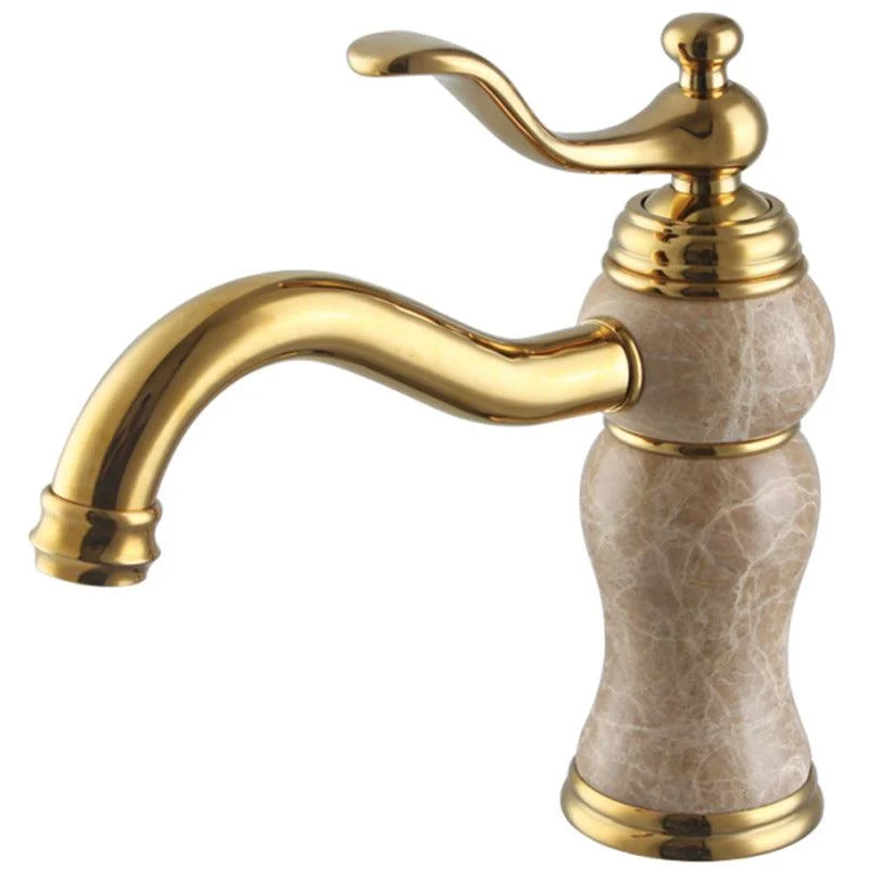 Luxury Vessel Sink Tap Brass Lever Handles Basin Lavatory Tap -Bathlova