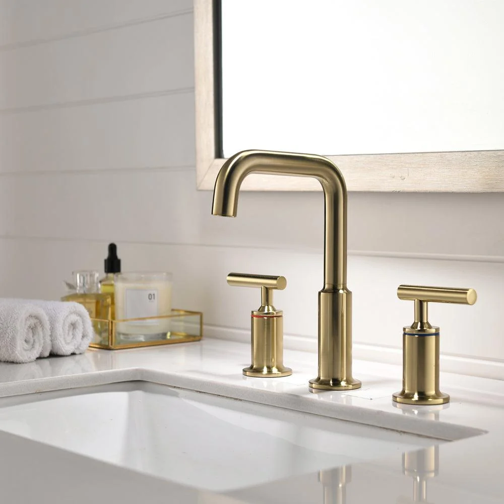 Luxury Vessel Tap 3 Holes High-Arc Vessel Sink Bathroom Tap -Bathlova