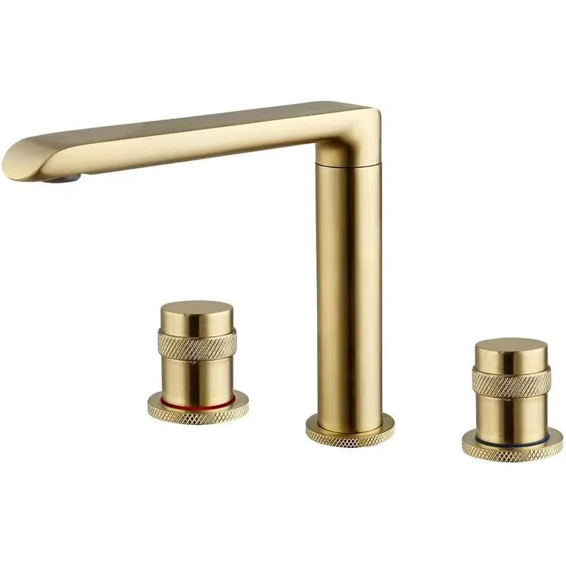 Luxury Vessel Tap 3 Holes High-Arc Vessel Sink Bathroom Tap -Bathlova