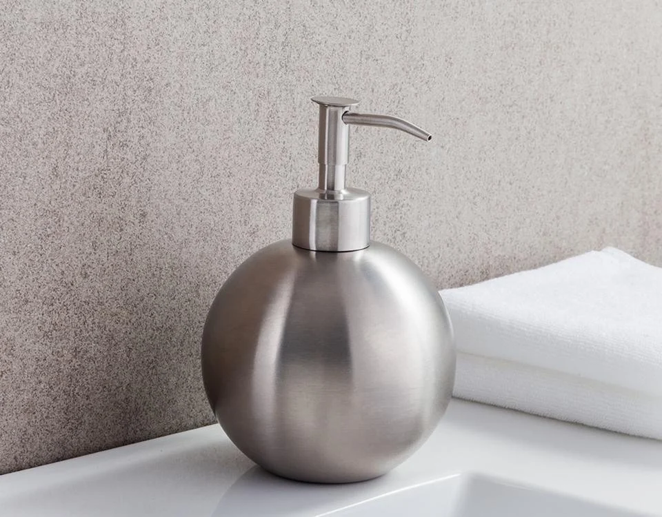 Manual Pumps Round Liquid Soap Dispenser -Bathlova