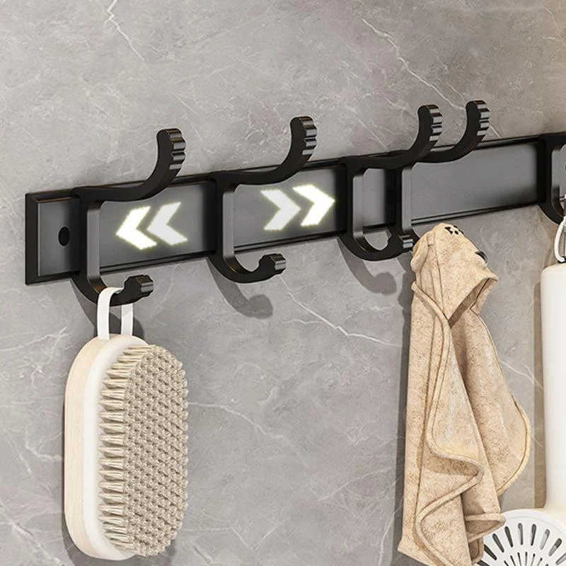 Matte Black 2-Piece Modern Bathroom Accessory as Individual Or as a Set with Bath Shelf -Bathlova