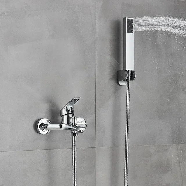 Matte Black Bathroom Bathtub Tap Water Mixer Tap Wall Mount Tap -Bathlova