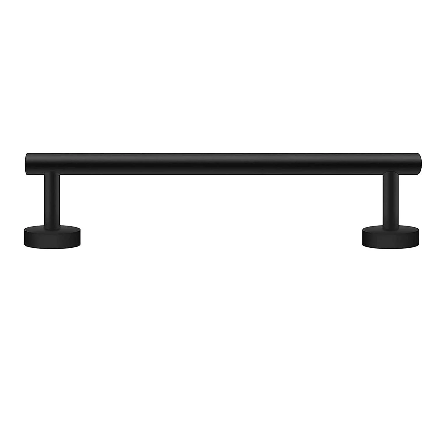 Matte Black Bathroom Hardware Set Stainless Steel Towel Bar/Paper Holder/Robe Hooks -Bathlova