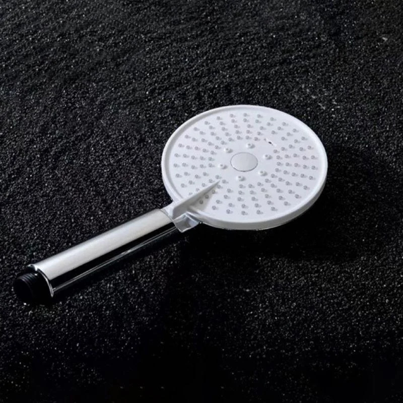 Matte Black Handheld Shower Head Modern 3-Jet Round Wall-Mount Handheld Shower Head -Bathlova