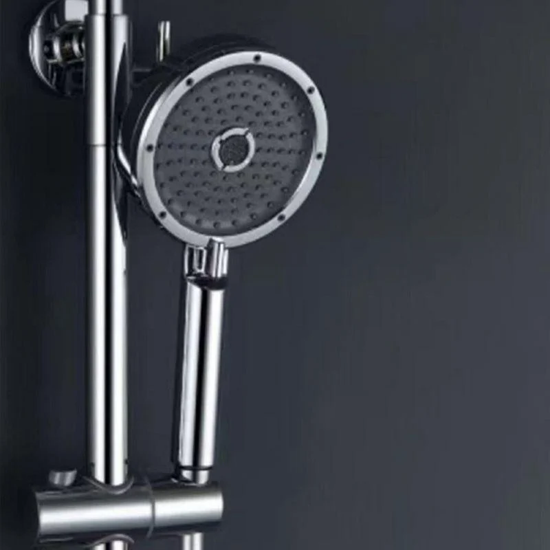 Matte Black Handheld Shower Head Modern 3-Jet Round Wall-Mount Handheld Shower Head -Bathlova