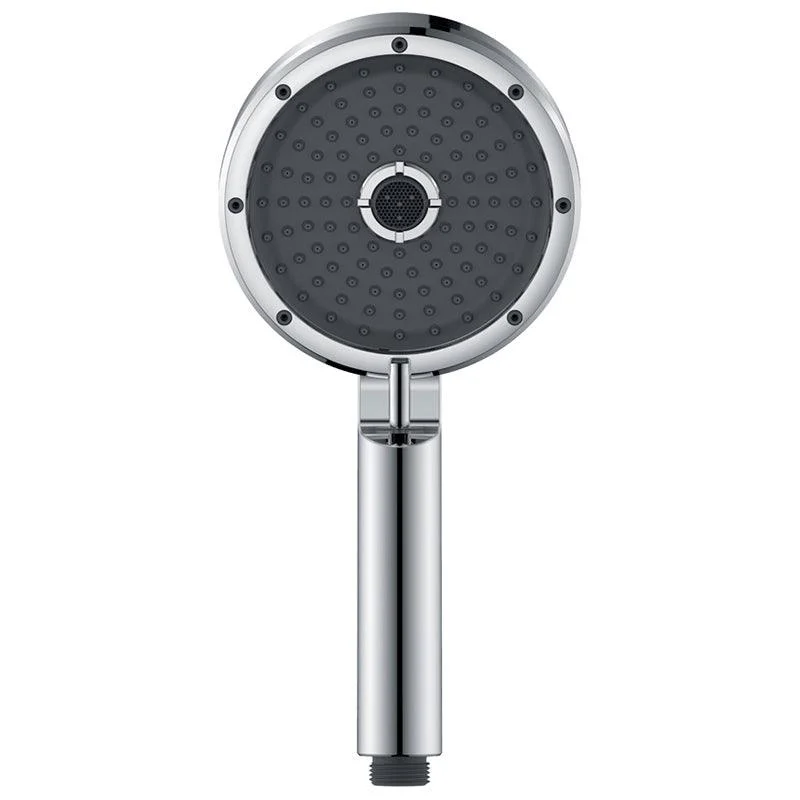 Matte Black Handheld Shower Head Modern 3-Jet Round Wall-Mount Handheld Shower Head -Bathlova