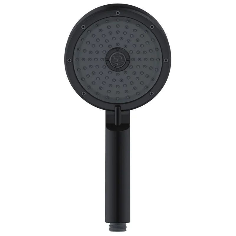 Matte Black Handheld Shower Head Modern 3-Jet Round Wall-Mount Handheld Shower Head -Bathlova