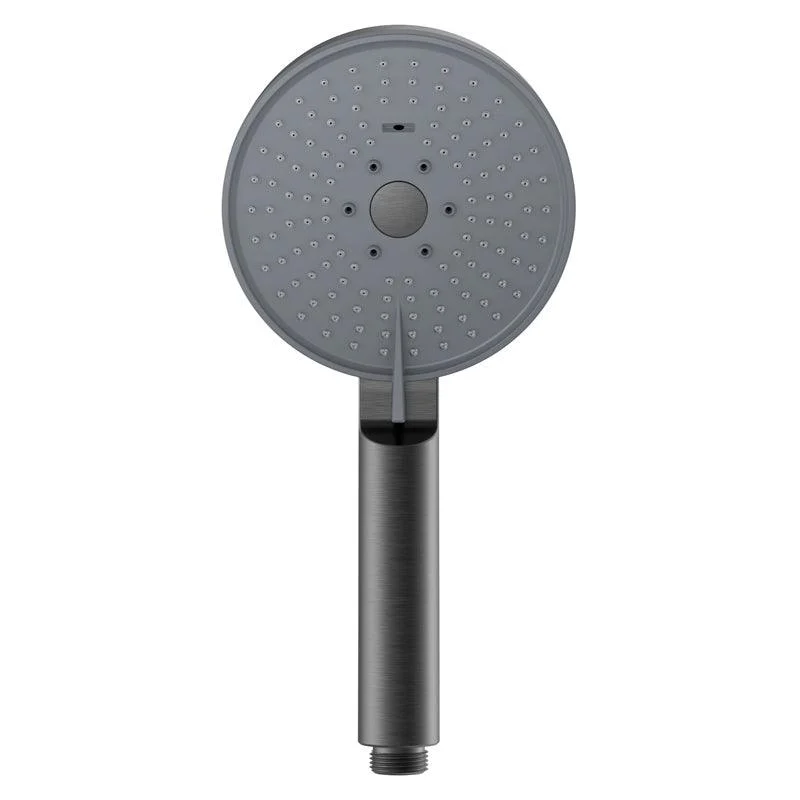 Matte Black Handheld Shower Head Modern 3-Jet Round Wall-Mount Handheld Shower Head -Bathlova