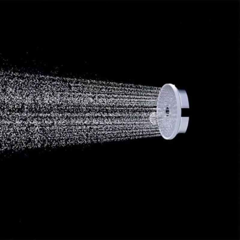 Matte Black Handheld Shower Head Modern 3-Jet Round Wall-Mount Handheld Shower Head -Bathlova