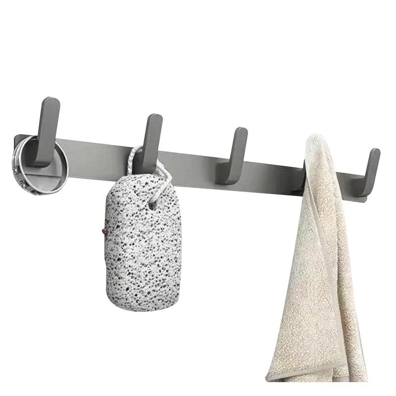 Matte Gray Bathroom Accessory Set Bath Shelf/Towel Bar & Paper Holder Included -Bathlova