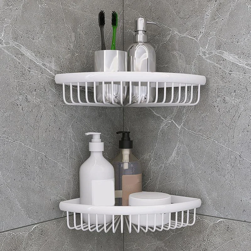 Matte Metal Bathroom Accessory Set 2 Piece Modern Bath Shelf -Bathlova