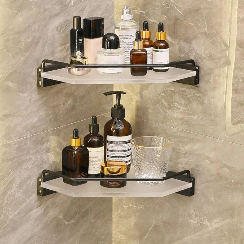 Metal and Acrylic Bathroom Accessory as Individual or as a Set in Black -Bathlova