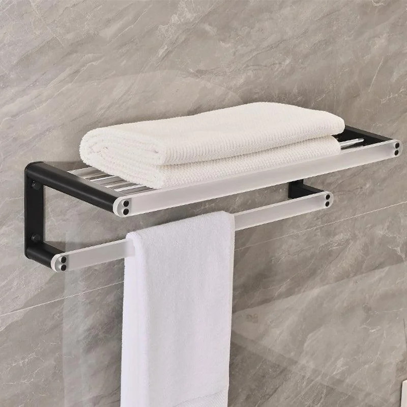 Metal and Acrylic Bathroom Accessory as Individual or as a Set in Black -Bathlova