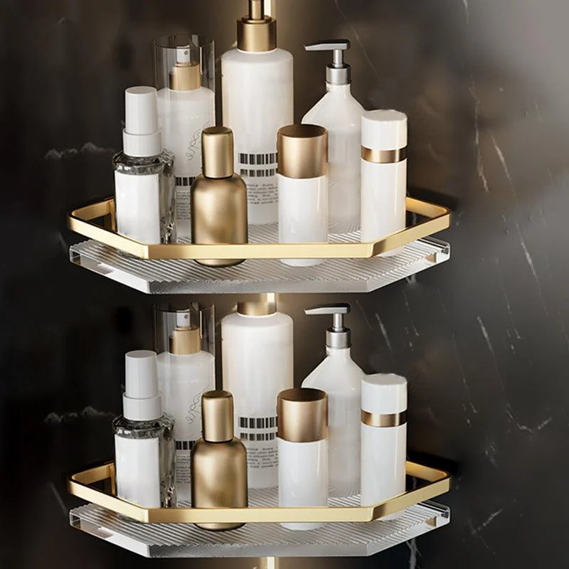 Metal and Acrylic Bathroom Accessory Set Transparent Bathroom Hardware -Bathlova