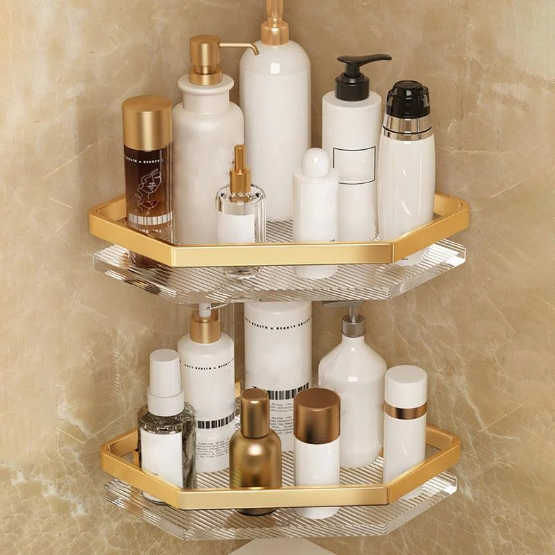 Metal and Acrylic Bathroom Accessory Set Transparent Bathroom Hardware -Bathlova