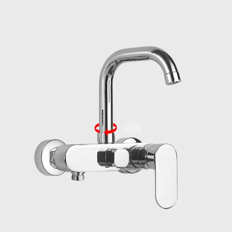 Metal Bath Tap Trim Contemporary Lever Handle Tub Tap Trim -Bathlova