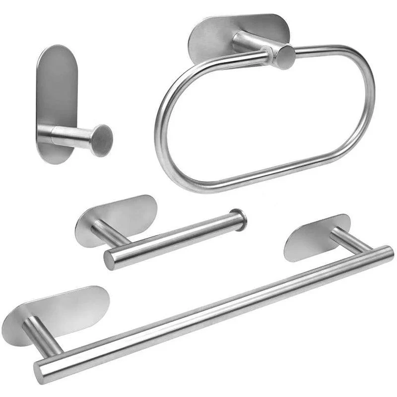 Metal Bathroom Set 4-piece Modern Style Bathroom Hardware Set -Bathlova