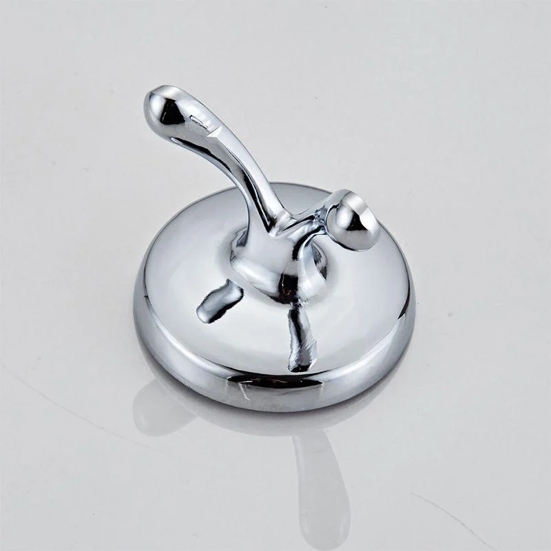 Metal Bathroom Set Traditional Style Chrome Bathroom Hardware Set -Bathlova