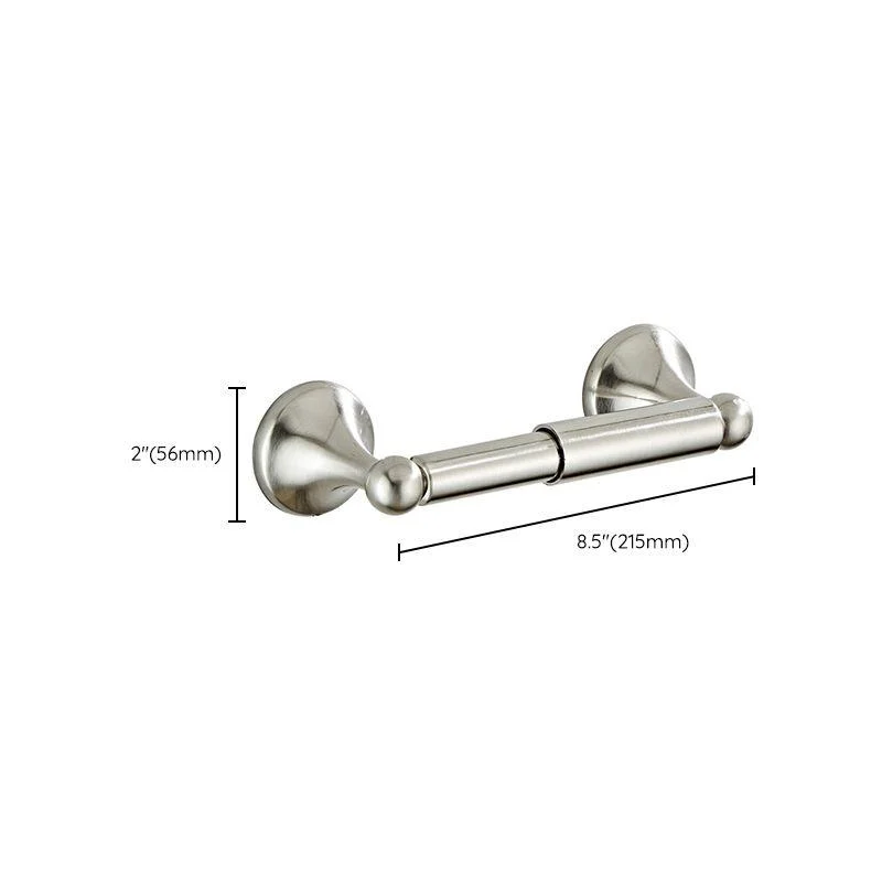 Metal Bathroom Set Traditional Style Nickel Bathroom Hardware Set -Bathlova