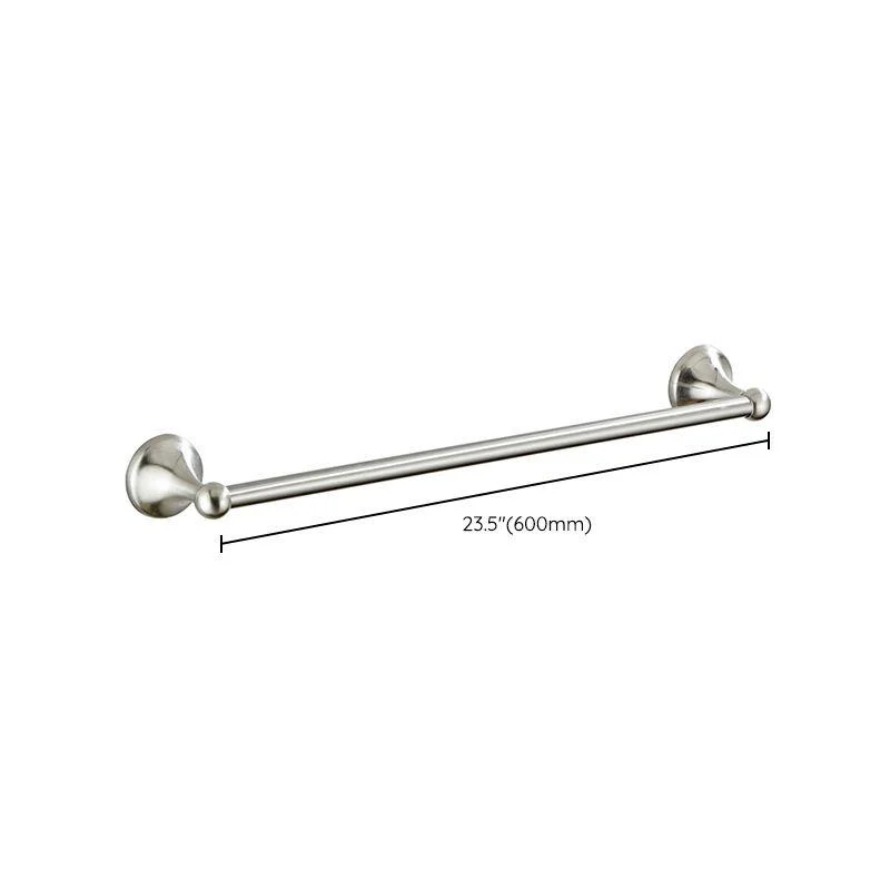 Metal Bathroom Set Traditional Style Nickel Bathroom Hardware Set -Bathlova