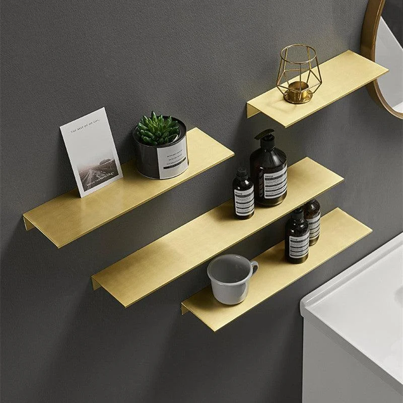 Metal Bathroom Shelf Wall Storage Rack Wall Shelf for Storage -Bathlova