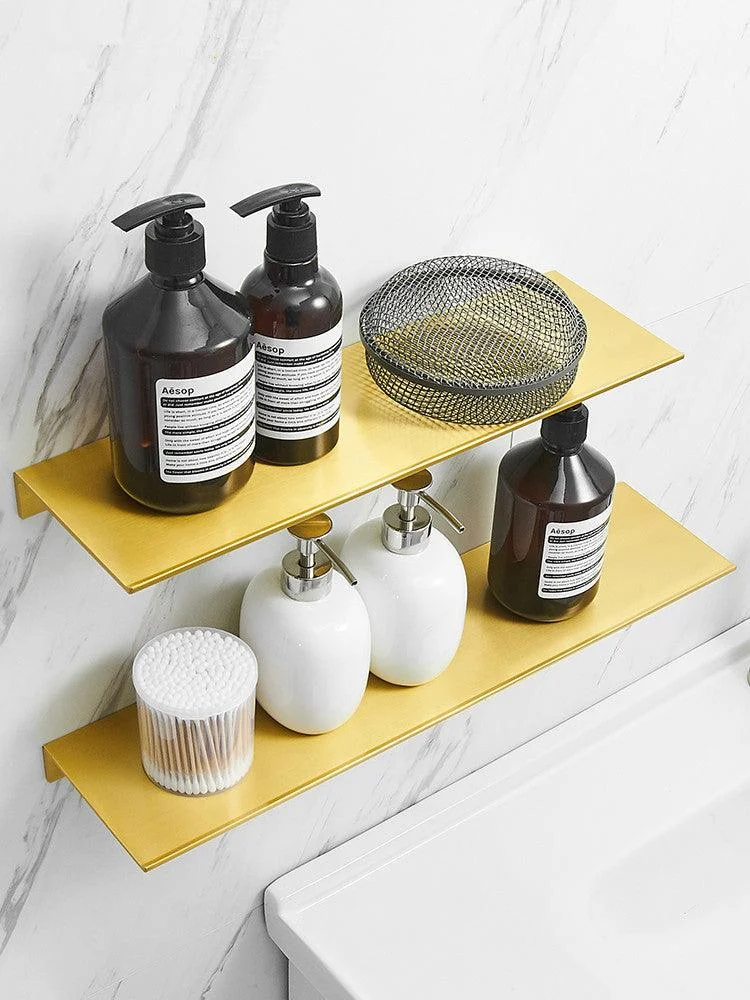 Metal Bathroom Shelf Wall Storage Rack Wall Shelf for Storage -Bathlova