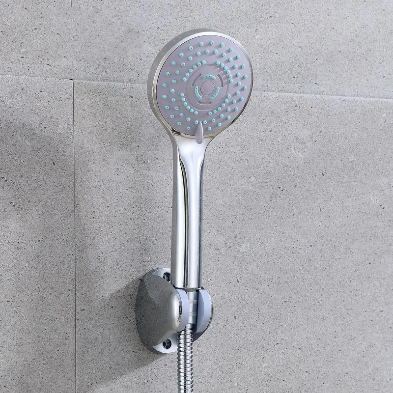 Metal Chrome Hand Shower Modern Rain Fall Handheld Shower Head -Bathlova