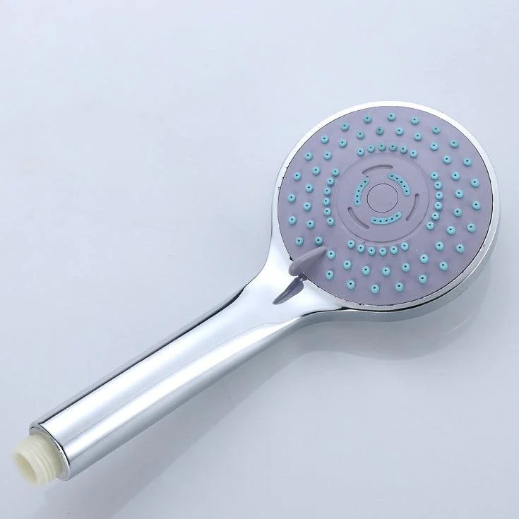 Metal Chrome Hand Shower Modern Rain Fall Handheld Shower Head -Bathlova