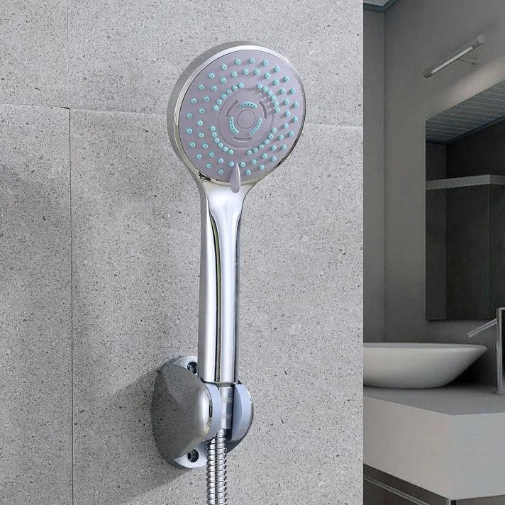 Metal Chrome Hand Shower Modern Rain Fall Handheld Shower Head -Bathlova