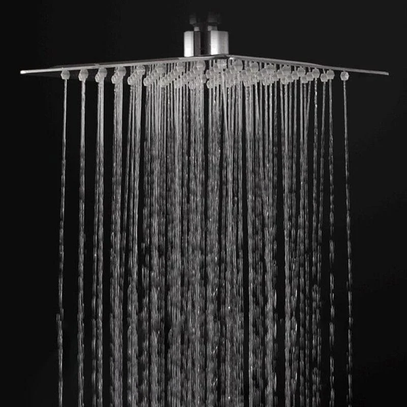 Metal Fixed Shower Head Modern Bathroom Ceiling Mounted Shower Head -Bathlova