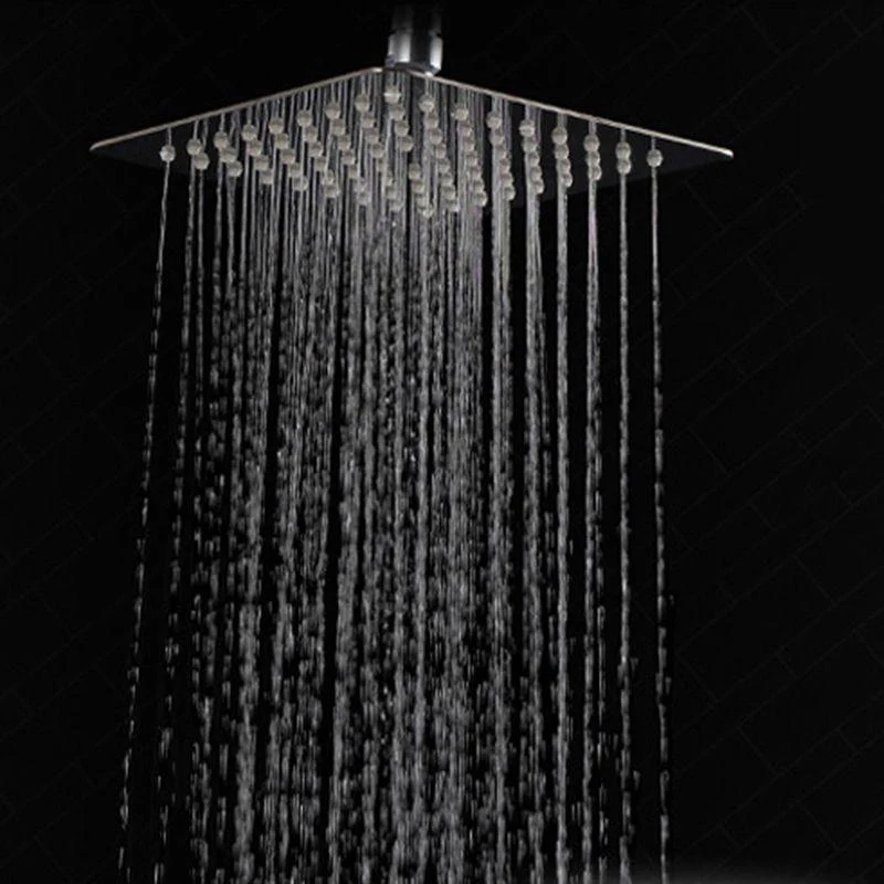 Metal Fixed Shower Head Modern Bathroom Ceiling Mounted Shower Head -Bathlova