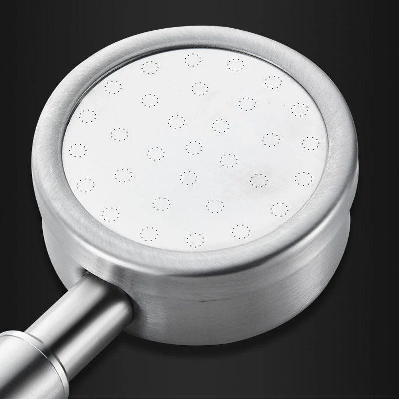 Metal Handheld Shower Head Modern Solid Color Round Shower Heads -Bathlova