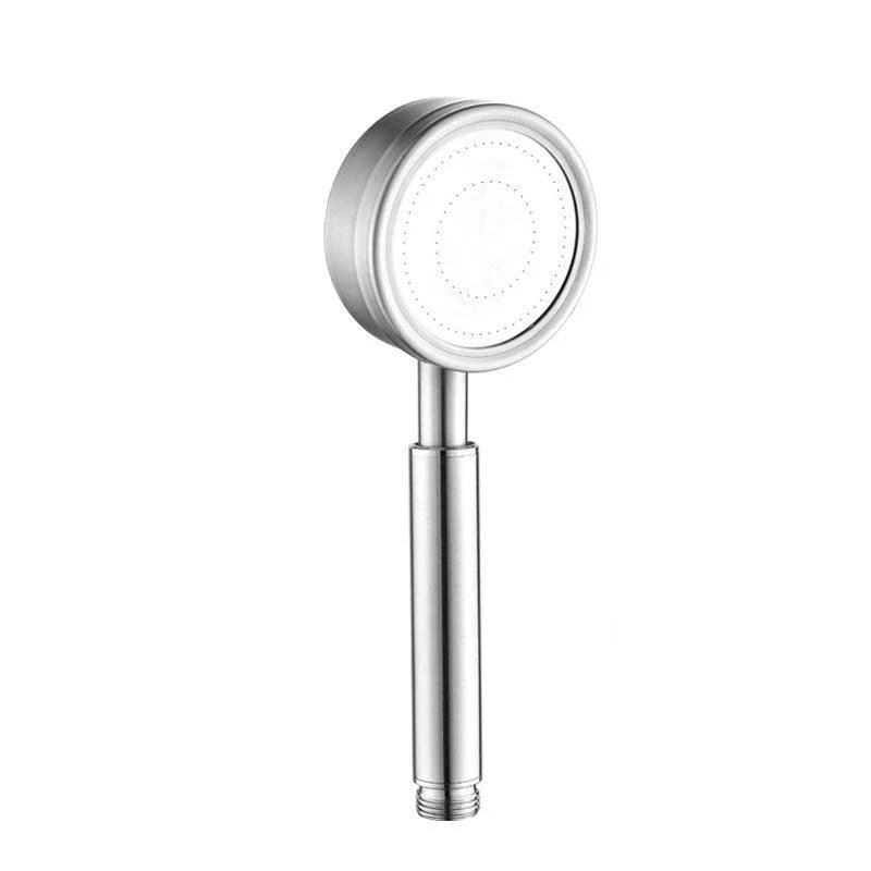 Metal Handheld Shower Head Modern Solid Color Round Shower Heads -Bathlova