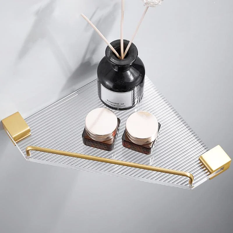 Metal Minimalist Bathroom Accessory as Individual or as a Set in Gold -Bathlova