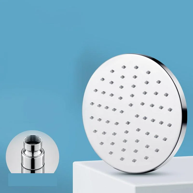 Metal Shower Head Combo Contemporary Round Fixed Shower Head for Bathroom -Bathlova