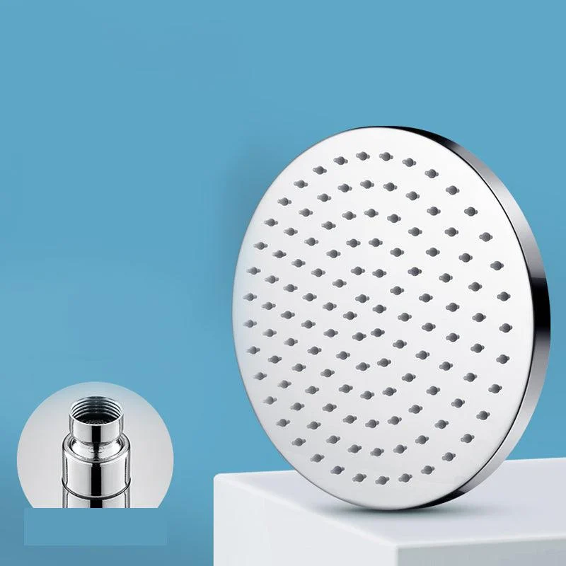 Metal Shower Head Combo Contemporary Round Fixed Shower Head for Bathroom -Bathlova