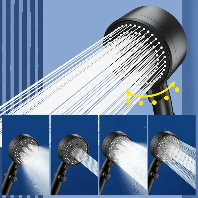 Metal Shower Head Combo Modern Adjustable Spray Pattern Handheld Shower Head -Bathlova